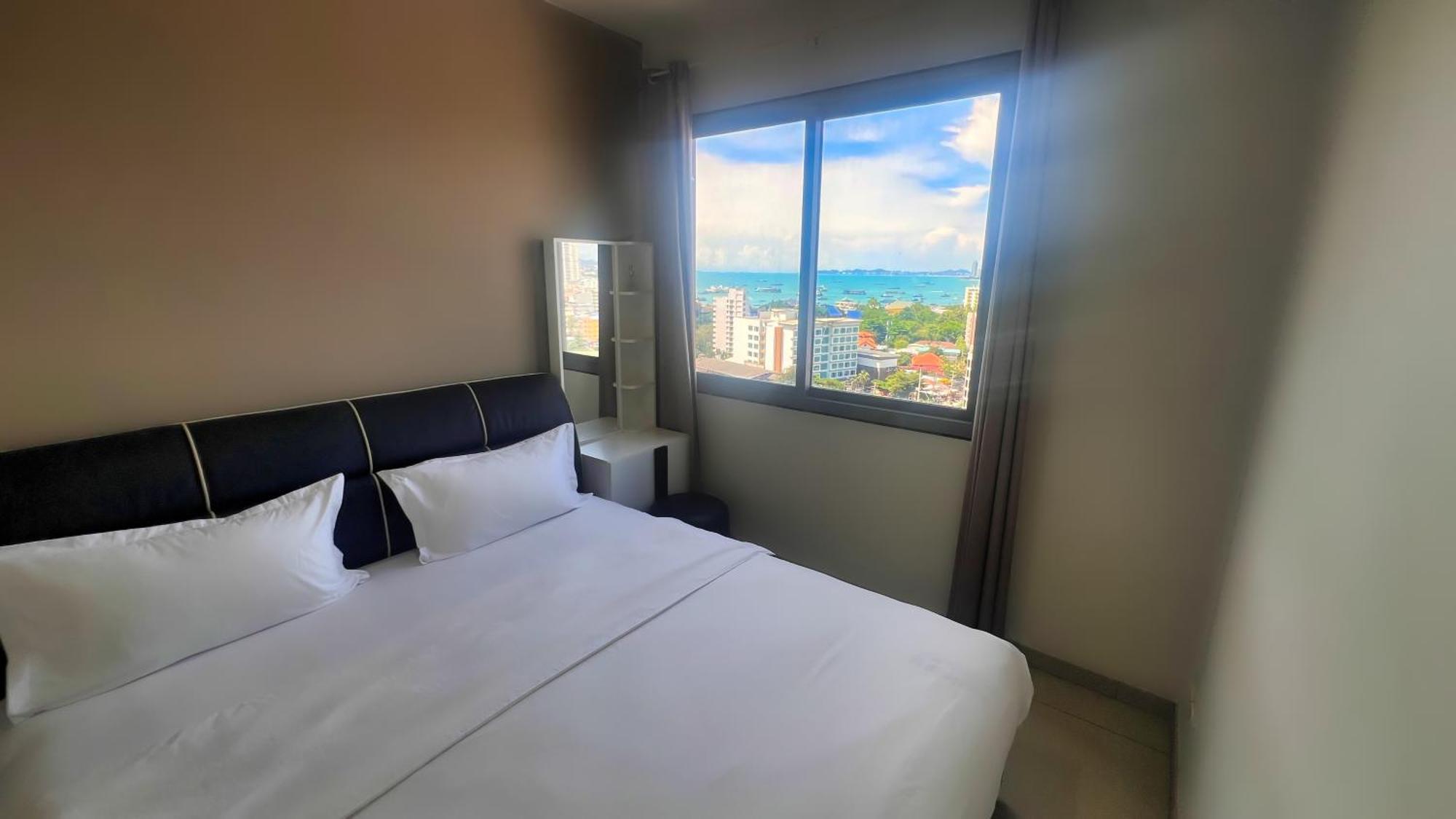 Walking Street Unixx Condo Beautiful Sea View Pattaya Exterior photo