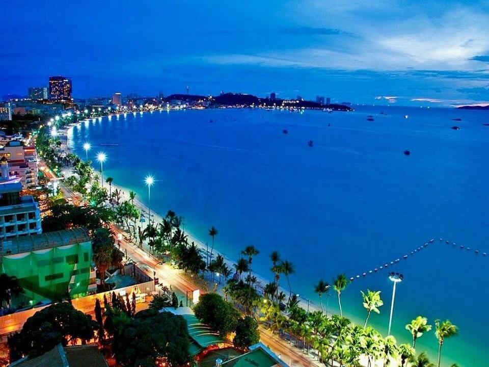 Walking Street Unixx Condo Beautiful Sea View Pattaya Exterior photo