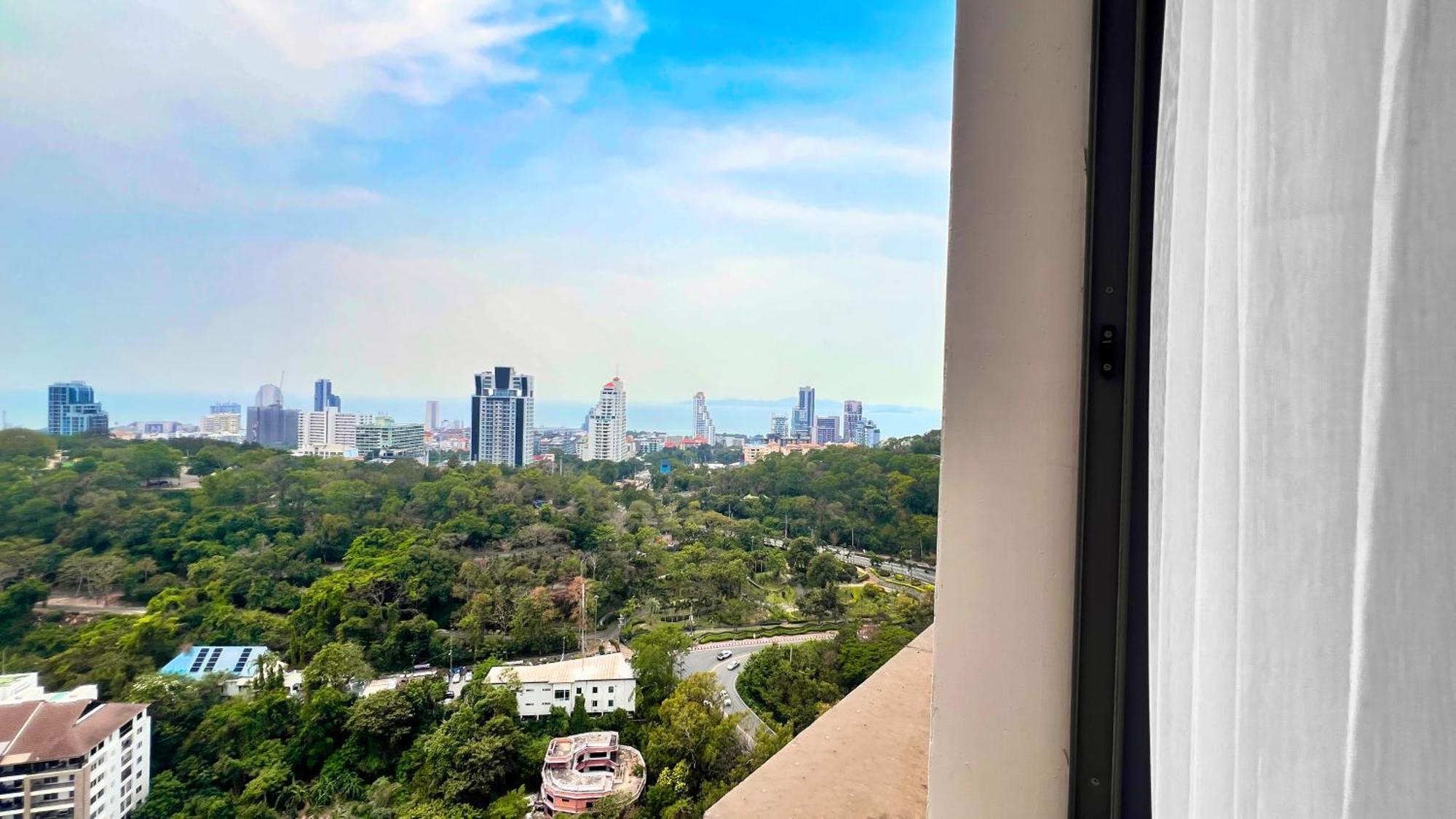 Walking Street Unixx Condo Beautiful Sea View Pattaya Exterior photo